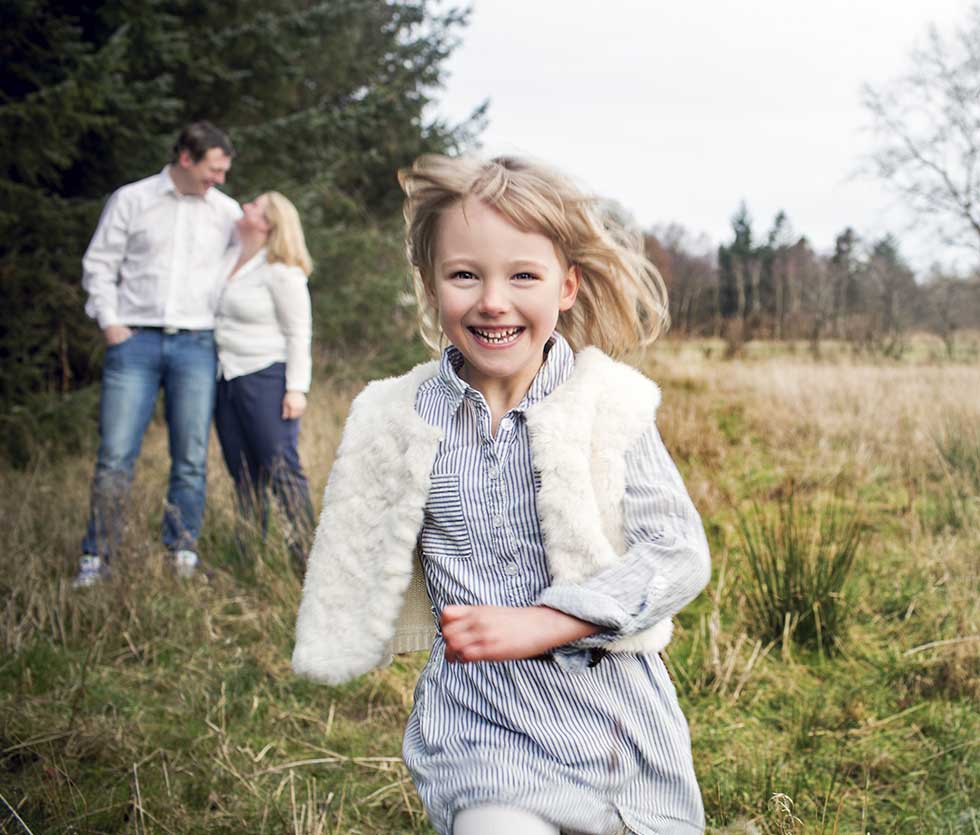 en dygtig familiefotograf til familiefotografering